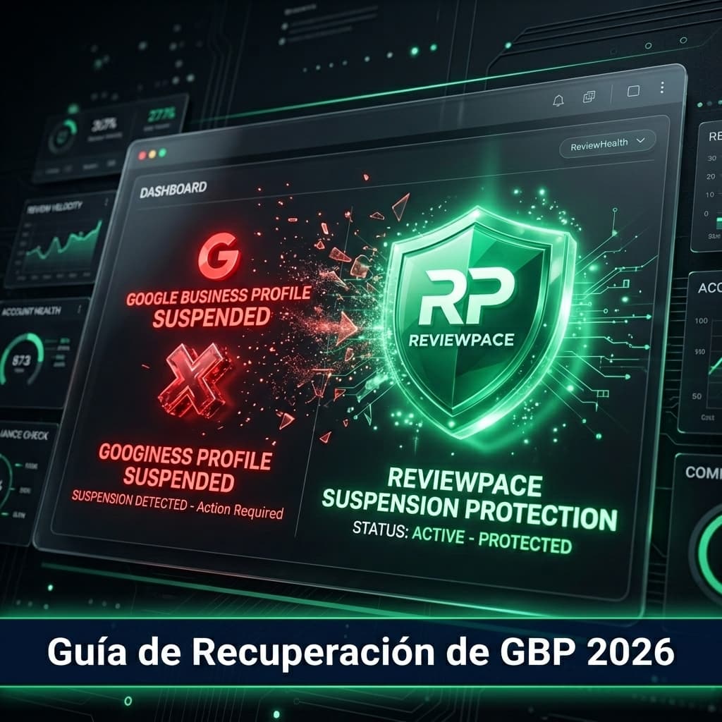 Panel de recuperación de suspensión GBP 2026