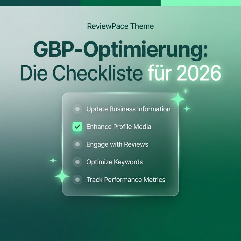 Eine futuristische digitale Checkliste für die Google Business Profile Optimierung im Jahr 2026