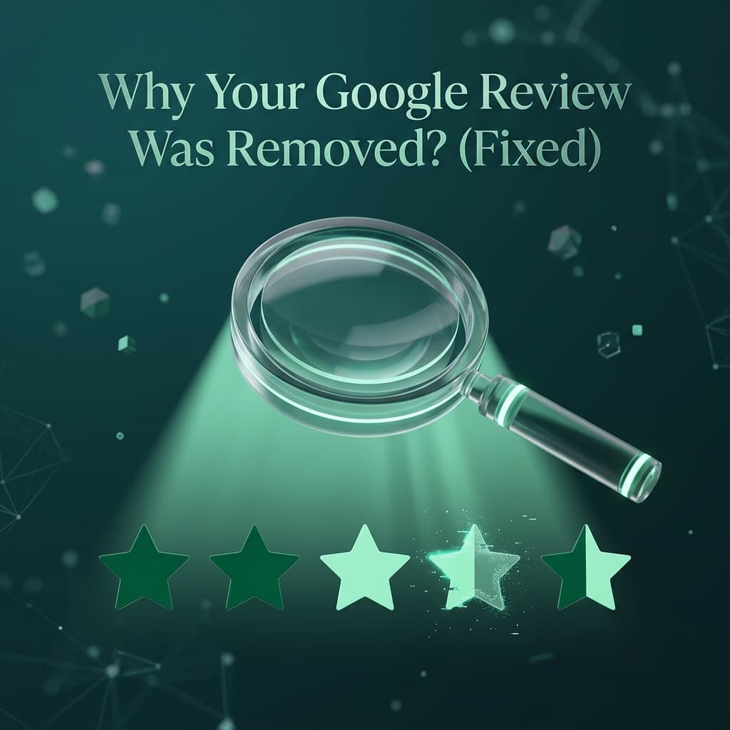 Why Your Google Review Was Removed? (Fixed)