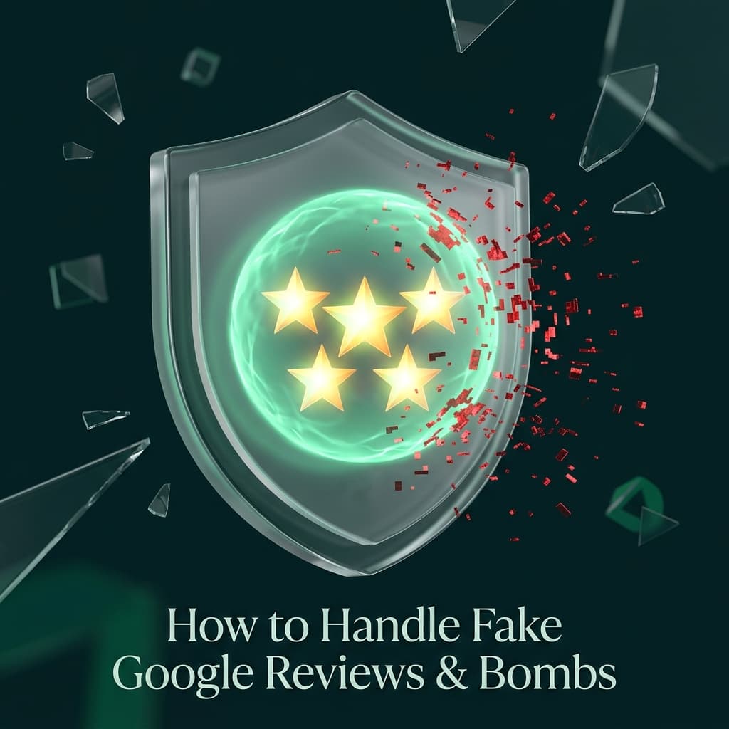 How to Handle Fake Google Reviews & Bombs