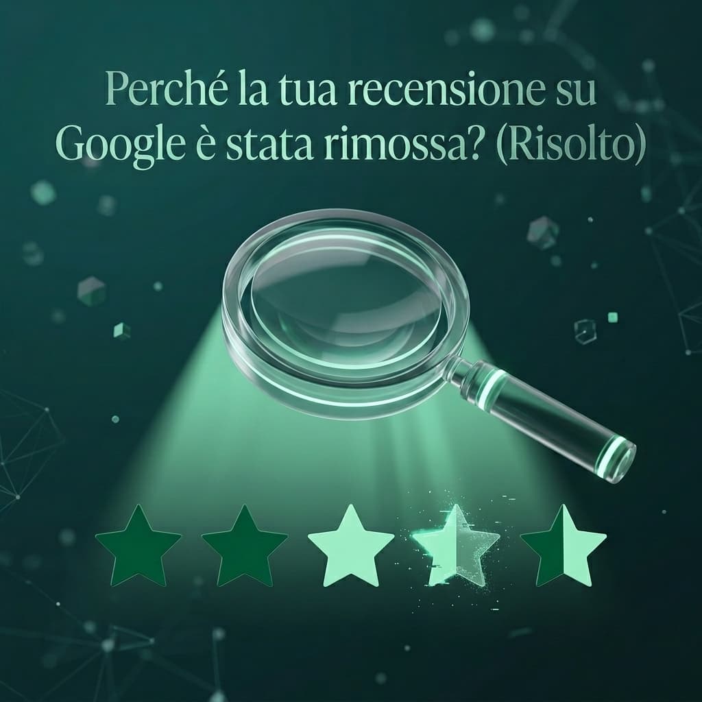 Perché la tua recensione Google è stata rimossa? (Risolto)