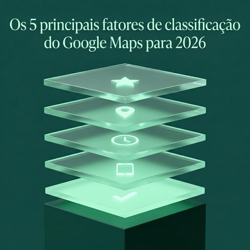 Os 5 principais fatores de classificação do Google Maps para 2026