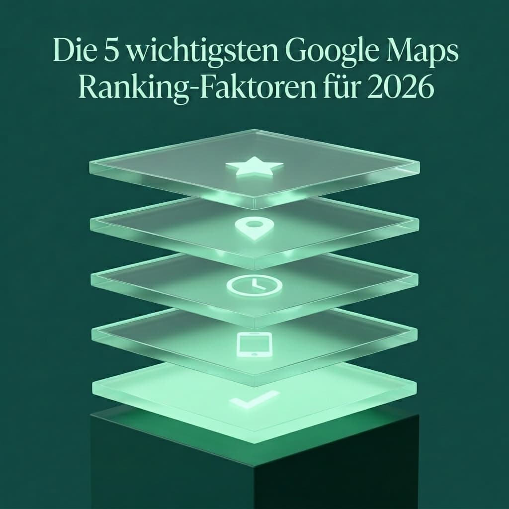 Top 5 Google Maps Ranking-Faktoren für 2026